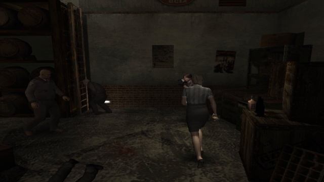 Прохождение Resident evil Outbreak 1 (Обитель Зла Выброс 1) - часть 2 - Добавим Огоньку
