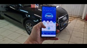 Audi A3 - установили охранный комплекс с автозапуском StarLine S96 V2 GSM