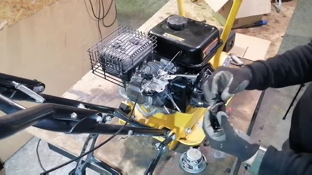 Ремонт виброплиты.