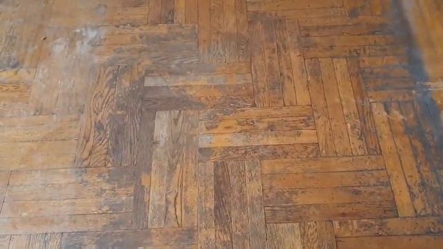 Видео до реставрации. Реставрация и восстановление паркета в Гомеле