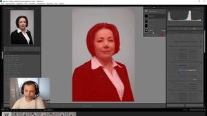 Ретушь масками в lightroom 2022 за 5 минут