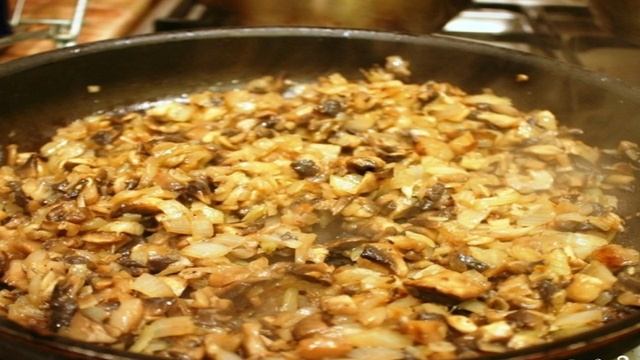 Котлеты из курицы и шампиньонов