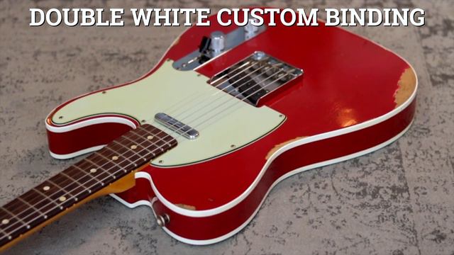 Fender Custom Shop 60's Custom Telecaster Dakota Red - Double Bound Tele | Custom Shop Sundays смотреть онлайн