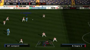 FIFA 14 Chelsea vs Arsenal PS2 PCSX2 Gameplay | Retro Fifa HD 1080p