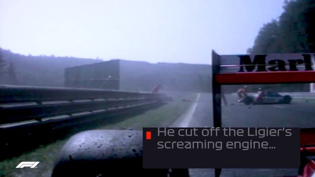 Ayrton Senna Saves Erik Comas | 1992 Belgian Grand Prix смотреть онлайн