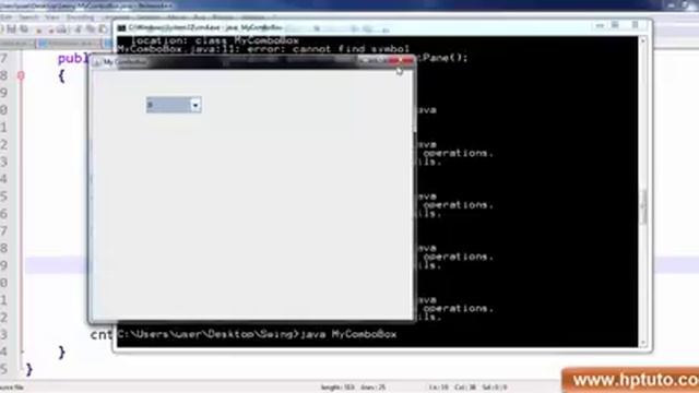 Swing Hindi 044 JComboBox 02 How to create an Editable JComboBox YouTube смотреть онлайн