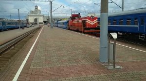 Минск, Железнодорожный вокзал / Мінск, чыгуначны вакзал