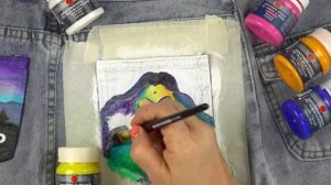 Акриловые краски по ткани и коже от ТАИР