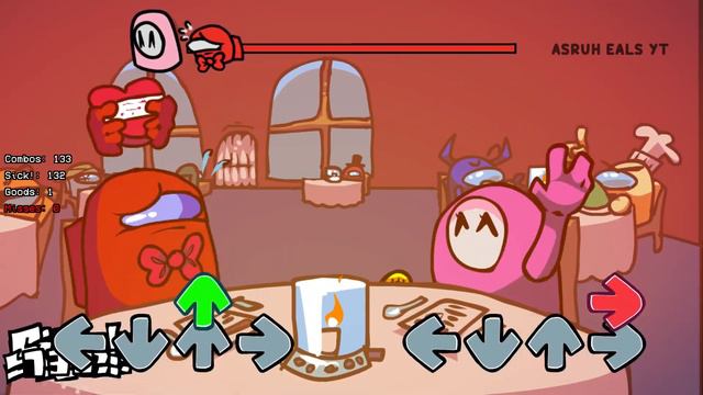 Friday Night Funkin VS AMONG US: SKELD SYMPHONY (VALENTINES UPDATE) | Impostor X Fall Guy (FNF MOD смотреть онлайн