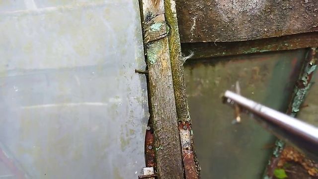 Дедовский метод крепления стёкол в теплице. смотреть онлайн