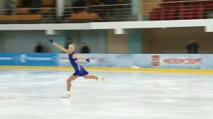 5 этап Кубка России Ростелеком МС,Женщины ПП 11 Валерия МИХАЙЛОВА МОС