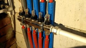 ? 5. КОЛЛЕКТОР ДЛЯ ТЕПЛОГО ПОЛА! ПРОСТО!!! Водяной теплый пол своими руками Смесительный узел Монта