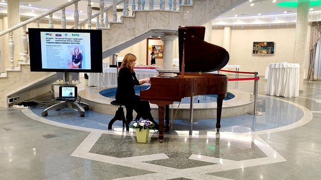 "Белые ночи" - ноктюрн для фортепиано, композитор Жанна Габова (Джексембекова)