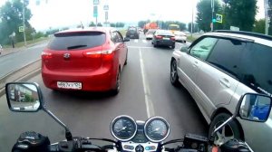 По Красноярску на Honda cb400sf vtec1