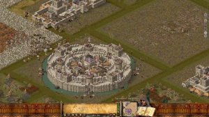 Homemade AI Castle - four-sided circle2 | Stronghold Crusader
