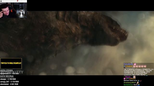 ГОДЗИЛЛА ПРОТИВ КОТА // РЕАКЦИЯ HELLYEAHPLAY смотреть онлайн