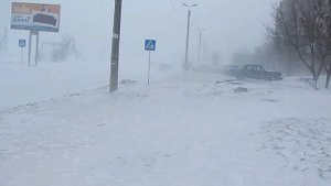 Аномальная погода в Невинномысске 30.01.2014