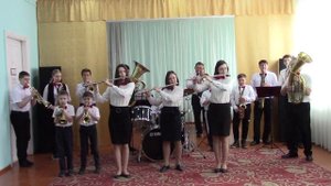 Духовой оркестр: Старинный марш «Тоска по Родине» Преподаватель Зубрилин Г. Н.
