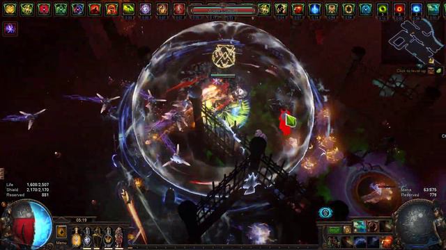 [PoE 3.20] PF Hidden Blade Mjölner CoC Fireball Spark Arc Autobomber MF - 8 Mod Map Showcase смотреть онлайн