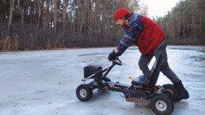 I Build a Starter electric Go Kart at Home
