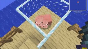 Minecraft - Как простую свинью превратить в свинозомби