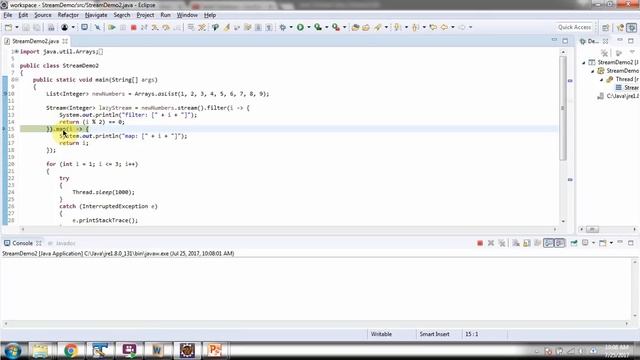 How to prove Java 8 Stream is lazy? | Java 8 streams tutorial | Java 8 streams | Streams in Java 8