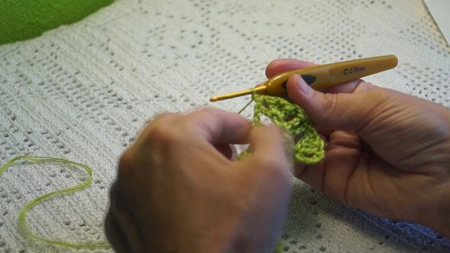 Узор" Листья",crochet beautiful pattern, вязание крючком ( узор № 260)