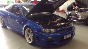 NİSSAN GTR 34 EGZOZ SESİ