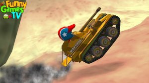 Игровой про машинки гоняем на машинках и мотоциклах покупаем крутой танк видео для