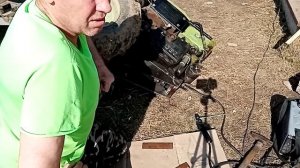 Чиним мотоблок "Зубр" 12 лош сил.