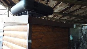 Обшиваем летний душ.