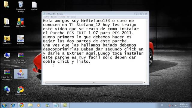 Como instalar parche PES EDIT 1.07 para PES 2011 by MrStefano133.mp4 смотреть онлайн