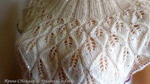 НАЧНИТЕ ВЯЗАТЬ И ОТОРВАТЬСЯ БУДЕТ ТРУДНО!!! ШИКАРНАЯ КОФТОЧКА С АЖУРНОЙ КОКЕТКОЙ СПИЦАМИ