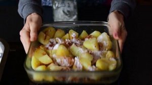Интересно запечённый картофель
