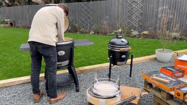 Unboxing Of Monolith Avantgarde And Seasoning Of The Kamado