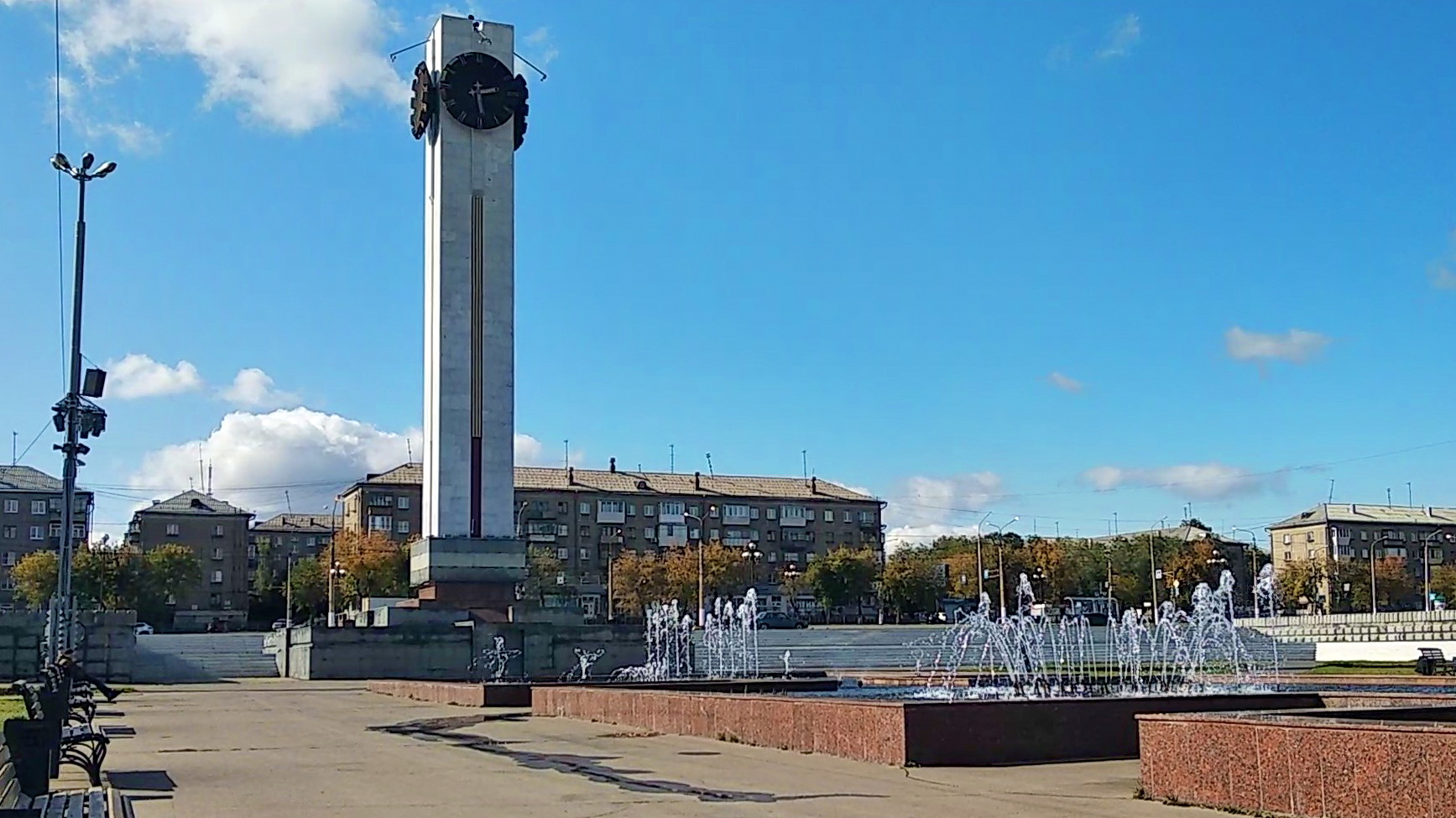 магнитогорск площадь народных гуляний