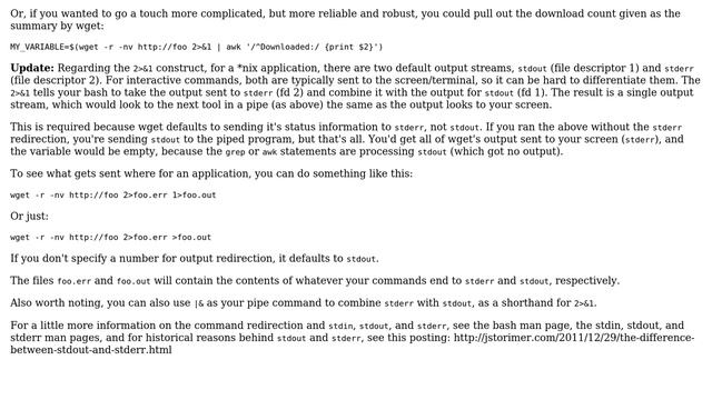 Use number of downloaded file in wget as variable in bash script (2 Solutions!!) смотреть онлайн