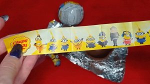 ОБЗОР ШОКОЛАДНЫХ ЯИЦ ОТ CHUPA CHUPS-МИНЬОНЫ!!)