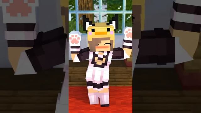 Paws dance challenge #shorts #майнкрафт #minecraft смотреть онлайн