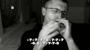 Батарейка (Жуки) табы для губной гармошки