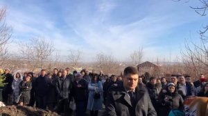 Прощальное служение на кладбище - Литвинюк Яночка.  22.01.2020