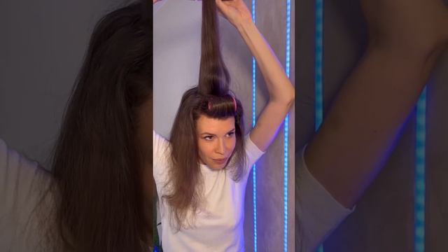 Разоблачение трендовой укладки на Дайсон и бигуди липучки??? #прически #hairstyle #укладка