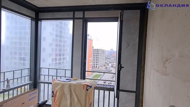 Замена холодного остекления на тёплое с анкеров. ОКЛАНДИЯ