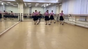 Комбинация веревочка по народному танцу