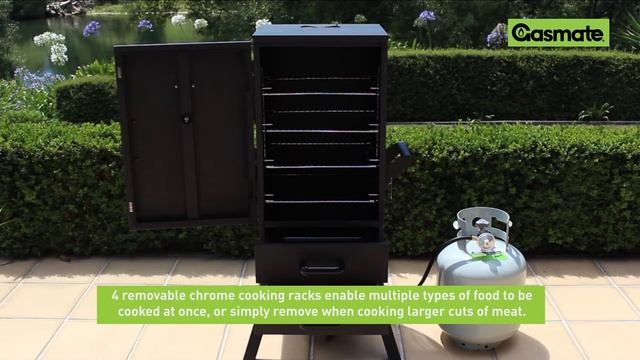 Gasmate LPG Smoker Oven смотреть онлайн