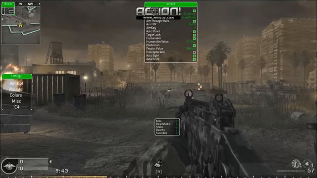 Call Of Duty 4 1.7 Aimbot Tutorial  + Download Link