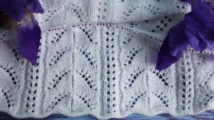 Шикарный ажурный узор для летних изделий