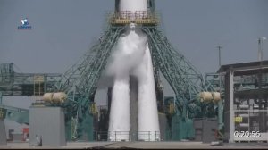 Техническая трансляция пуска ракеты-носителя «Союз-2.1б» с космодрома "Байконур".