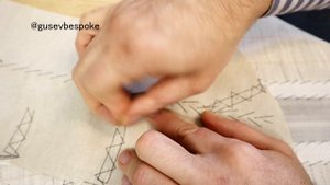 Изготовление бортового пакета для мужского пиджака. Часть 2 // Front Canvas making. Part 2