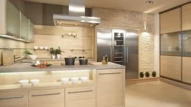 Современные бежевые кухни - дизайн стильного интерьера смотреть онлайн